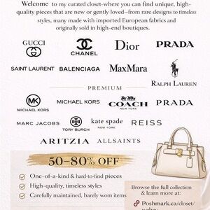 Welcome to our Luxury Fashion Marketplace 
Fashion divas, meet your new BFF.